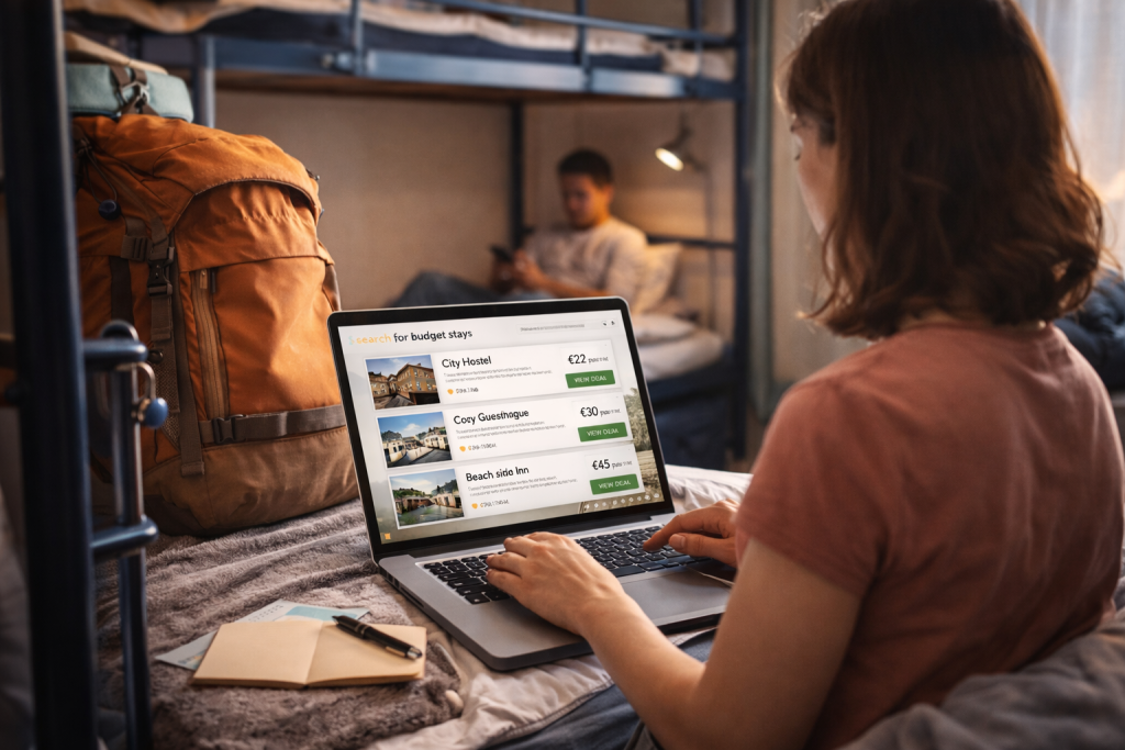 budget accommodation travel