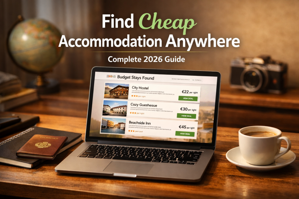 cheap accommodation anywhere