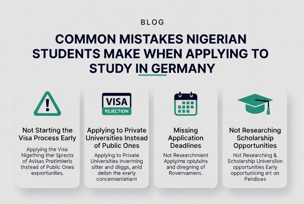 Mistakes Nigerians make free universities in Germany for nigerian